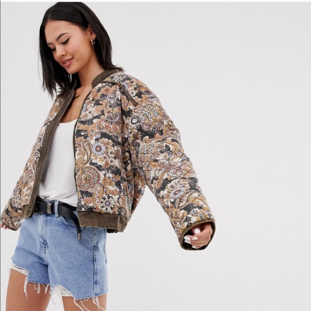 Free People Reversible Crop Jacket ♥️